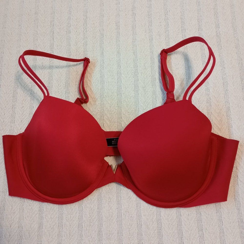 Victoria's Secret Red Underwire Bra 36C
